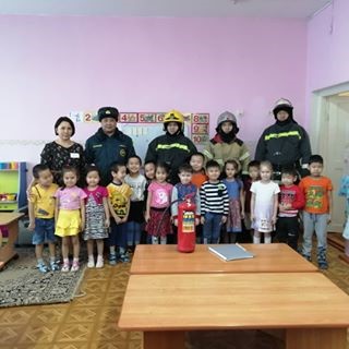 зантие-практикум с сотрудниками МЧС